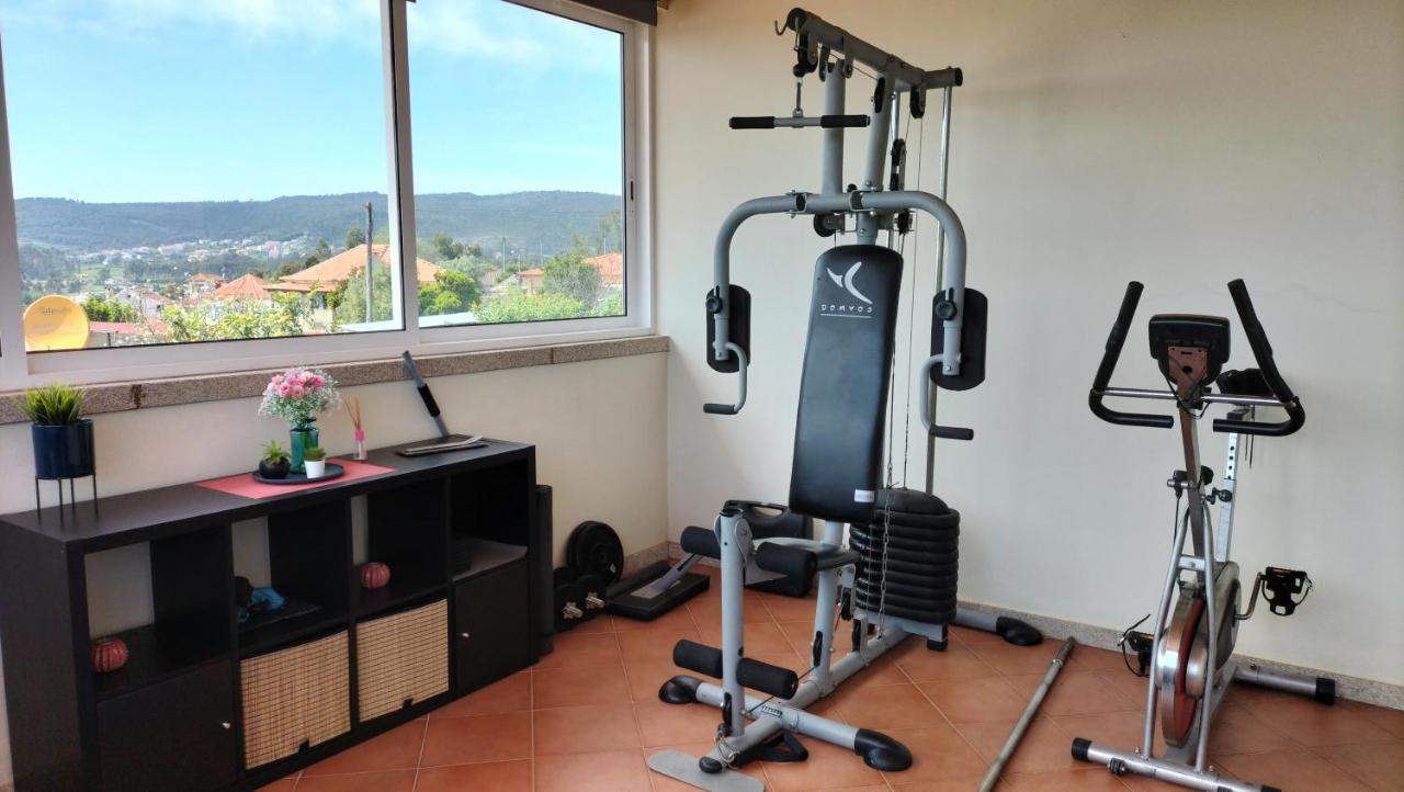 Apartmán Casa Da Calcada Mujaes Exteriér fotografie